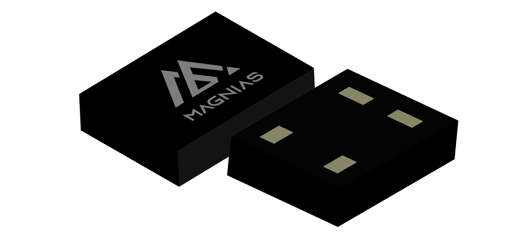 CSP1010-4L 3D package render