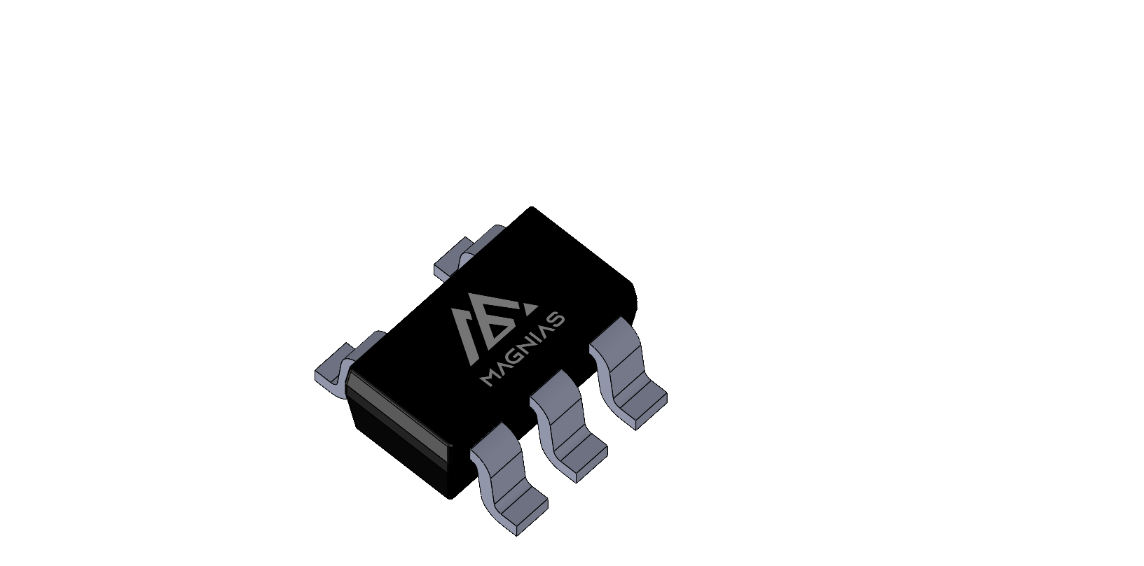 SOT23-5L
SOT353 3D package render